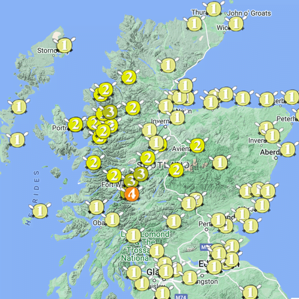 The Scottish Midge Forecast Smidge
